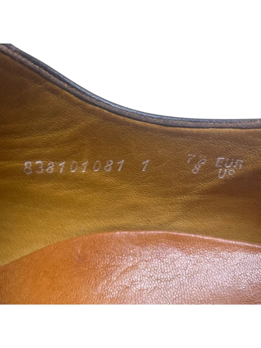 Mephisto Men’s Brown Leather Air-Relax Cap-Toe Goodyear Welt Dress Shoes Sz 8